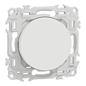 Odace - va-et-vient ou poussoir - 10AX - blanc craie