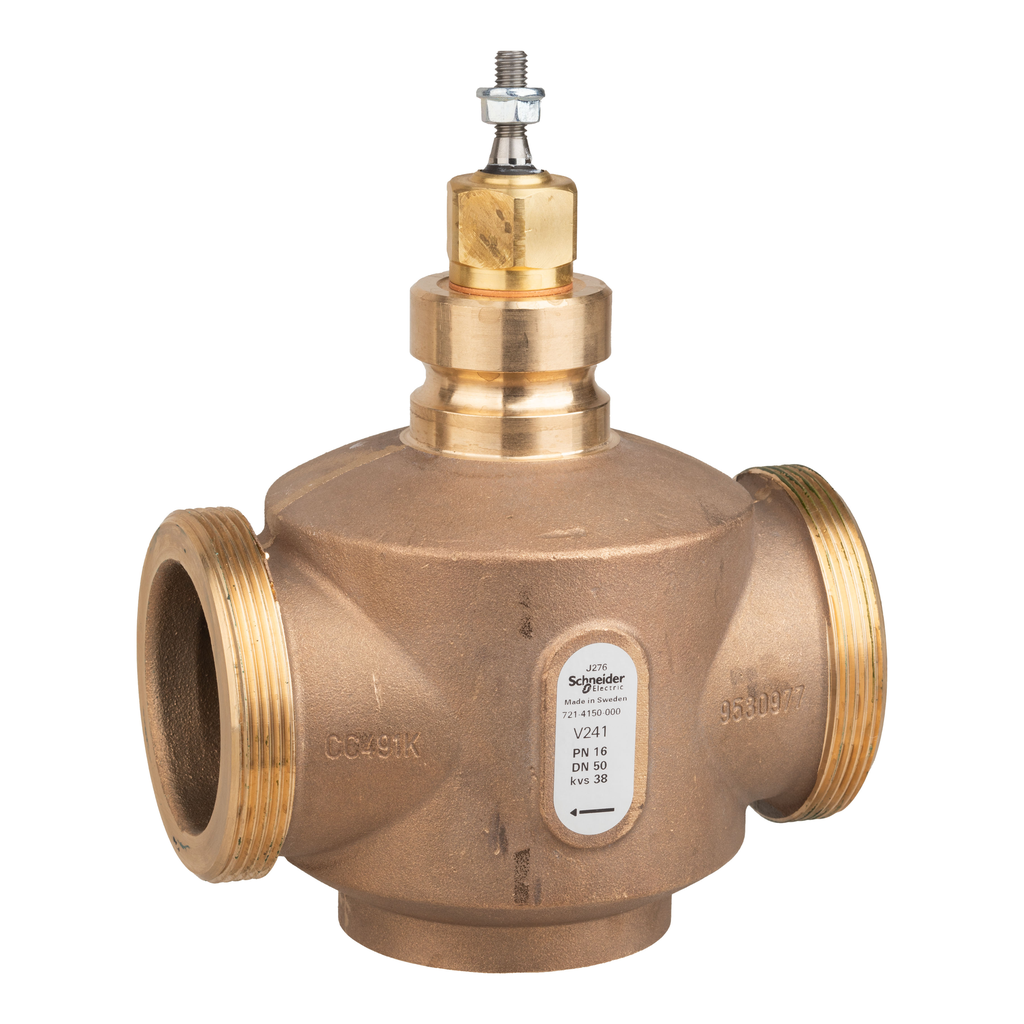 Vanne 2 voies bronze filetée PN16 DN50 Kv38