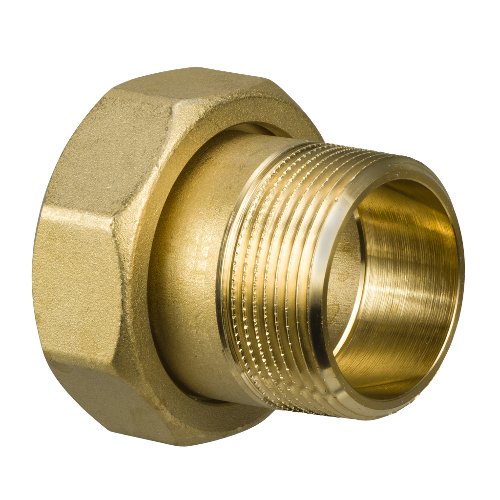 Connexions pour PIBCV 2xDN40 à visser mâle - G2 - R1.1/2
