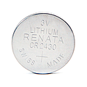 Blister(s) x 1 Pile bouton lithium blister CR2430 RENATA 3V 285mAh