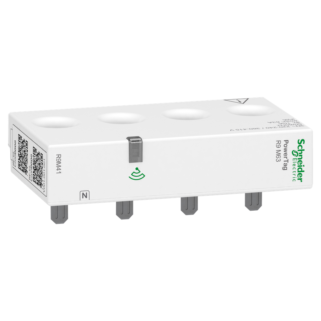 PowerTag R9 M63 3PN T Capteur d'énergie PowerTag Resi9 Monoconnect Max 6