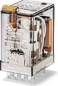 Relais industriel 4RT 7A 110V AC, bouton test et indicateur mécanique