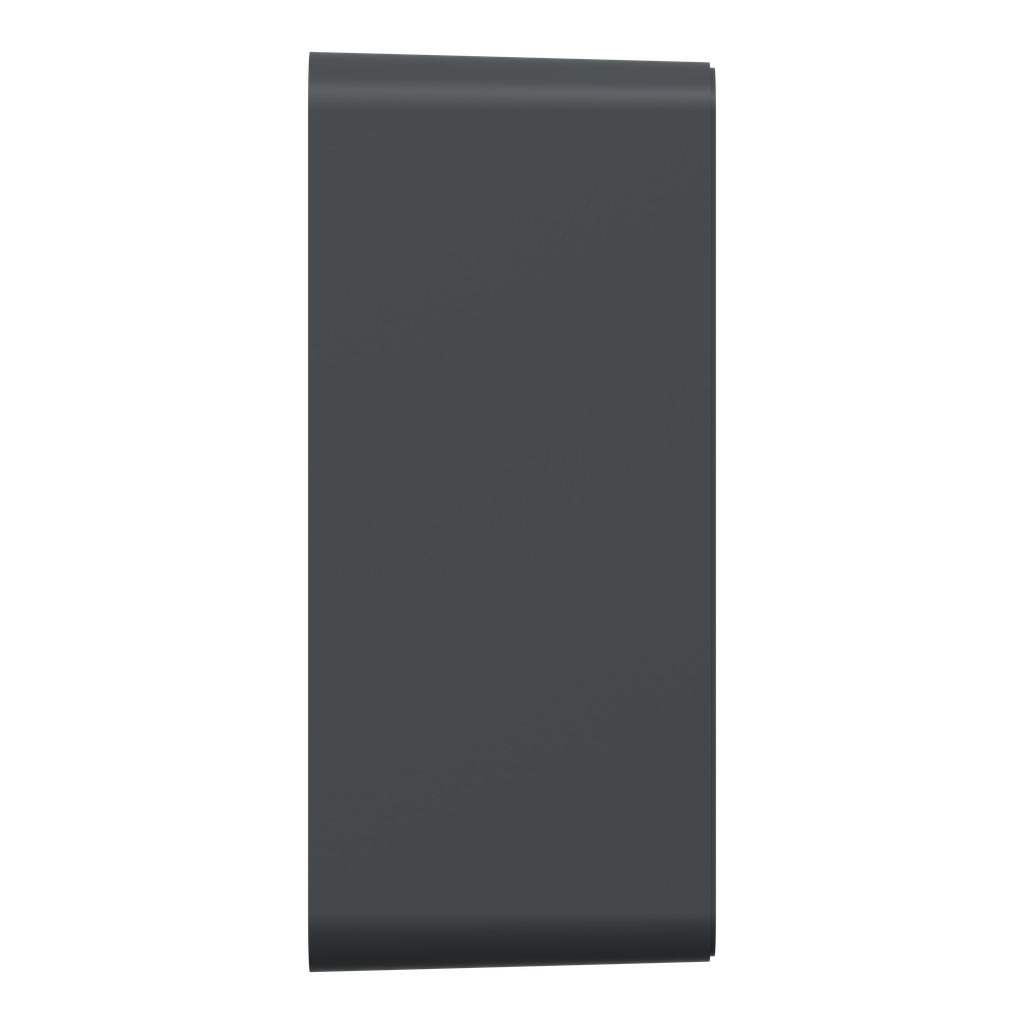 Ovalis - Boîte support 36 mm pour montage en saillie - Anthracite