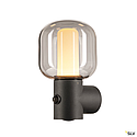 OVALISK, applique extérieure, anthracite, LED, 9,6W, 3000/4000K, détecteur de mo