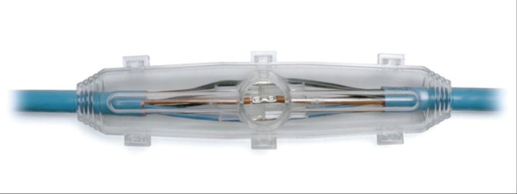 Boite de jonction à couler pour câbles de diamètre 8 à 25 mm (résine incluse)