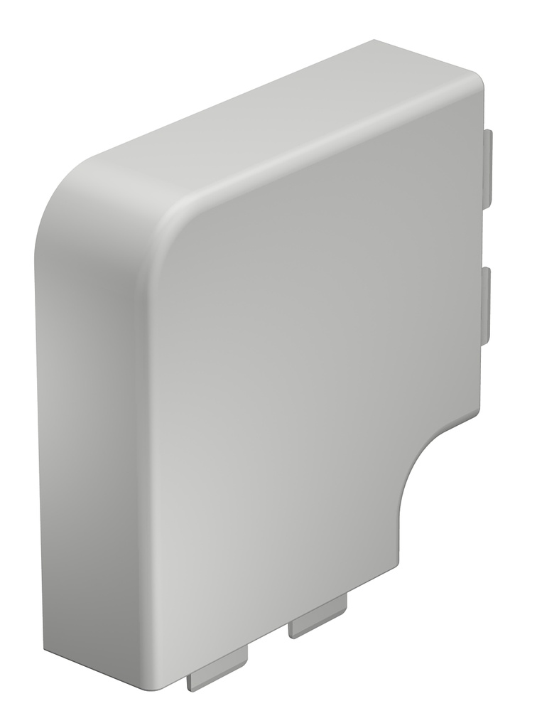 Angle plat 40x110mm Chlorure de polyvinyle blanc pur RAL 9010