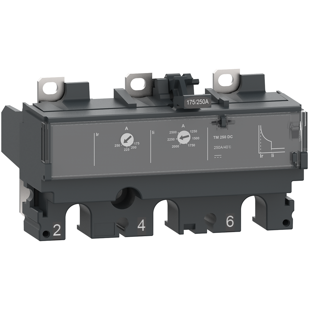 ComPacT NSX - Déclencheur magnéto-thermique TM-DC 80A - 3P3D pour NSX100DC