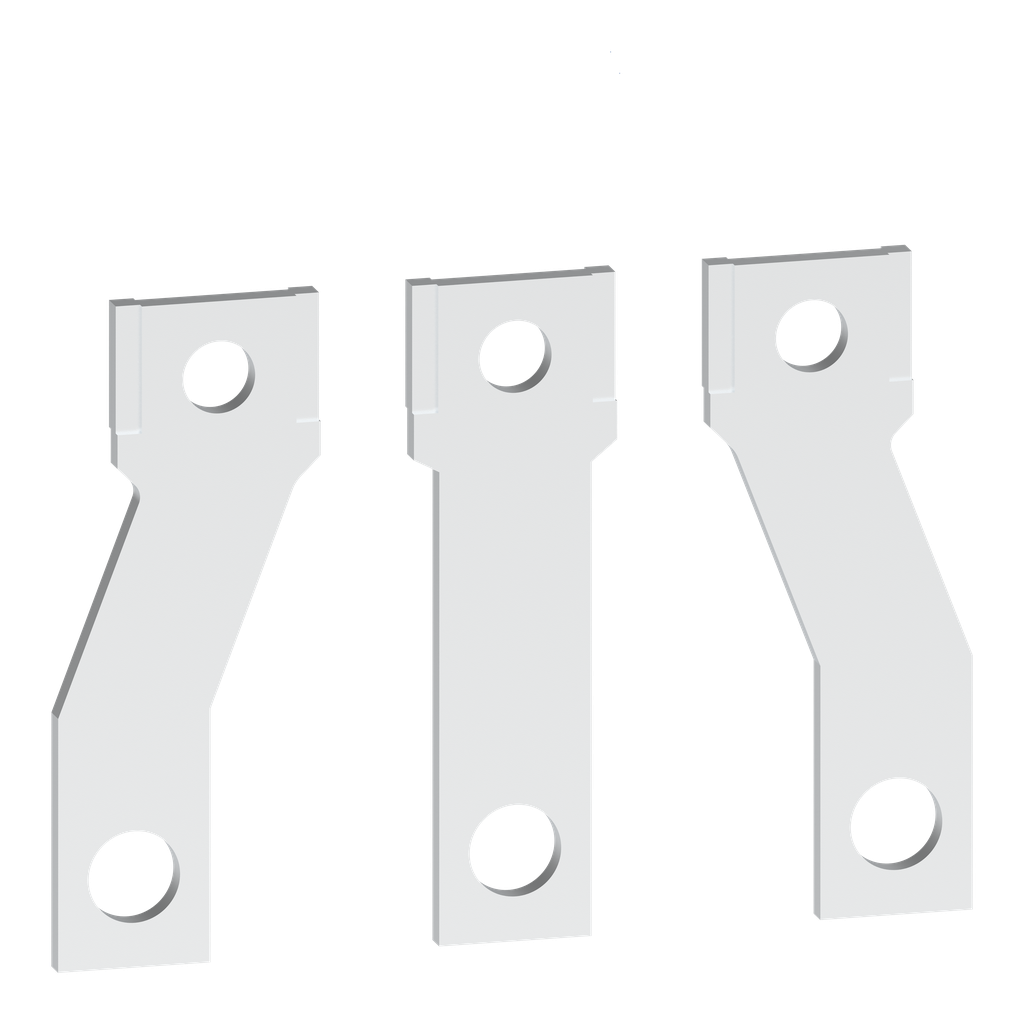 Kit d'écarteurs 3 pôles pour TeSys G115-225 connexion 35mm-45mm