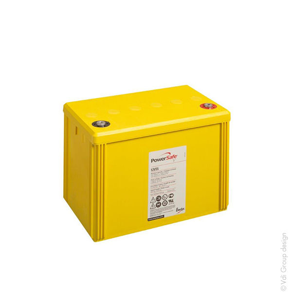 Batterie(s) Batterie onduleur (UPS) PowerSafe V 12V55 12V 56Ah M6-F