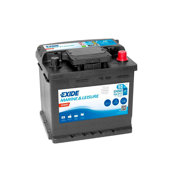 Batterie(s) Batterie bateau EXIDE MARINE Start EN500 12V 50Ah