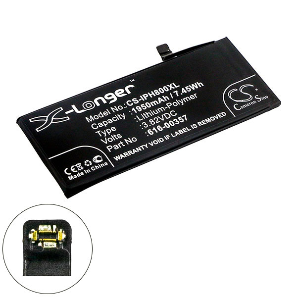 Blister(s) x 1 Batterie téléphone portable pour iPhone 8 3.82V 1950mAh