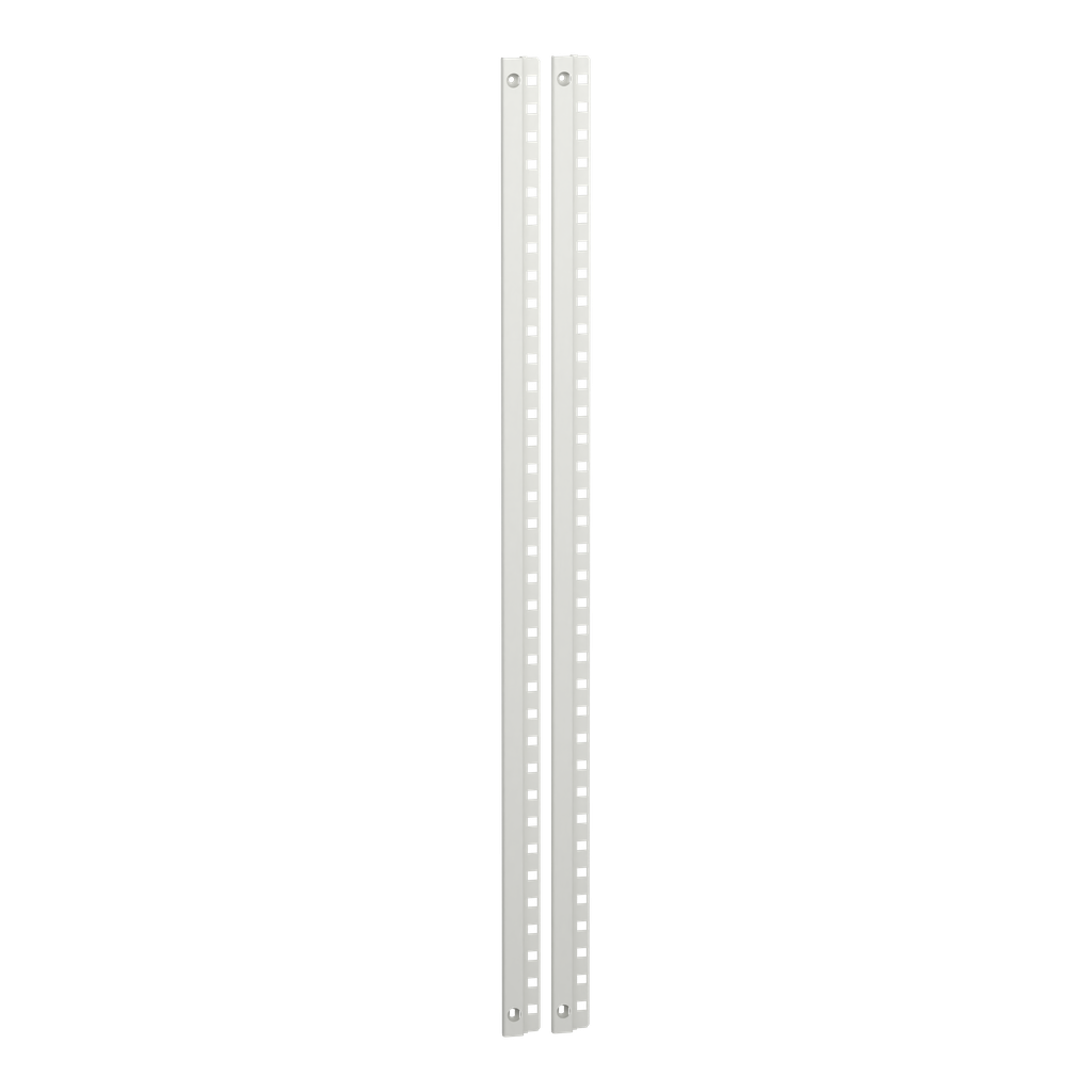 PrismaSeT G - Montant sup. plastron - Coffret 18M-IP30-lot(x 2)-RAL9003