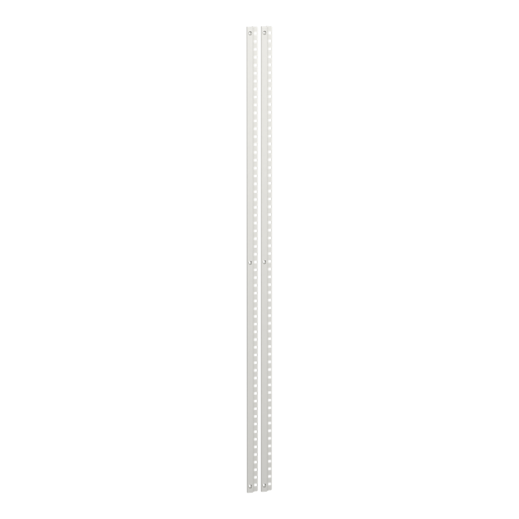 PrismaSeT G - Montant supp. plastron - Coffret 30M-IP30-lot(x 2)-RAL9003