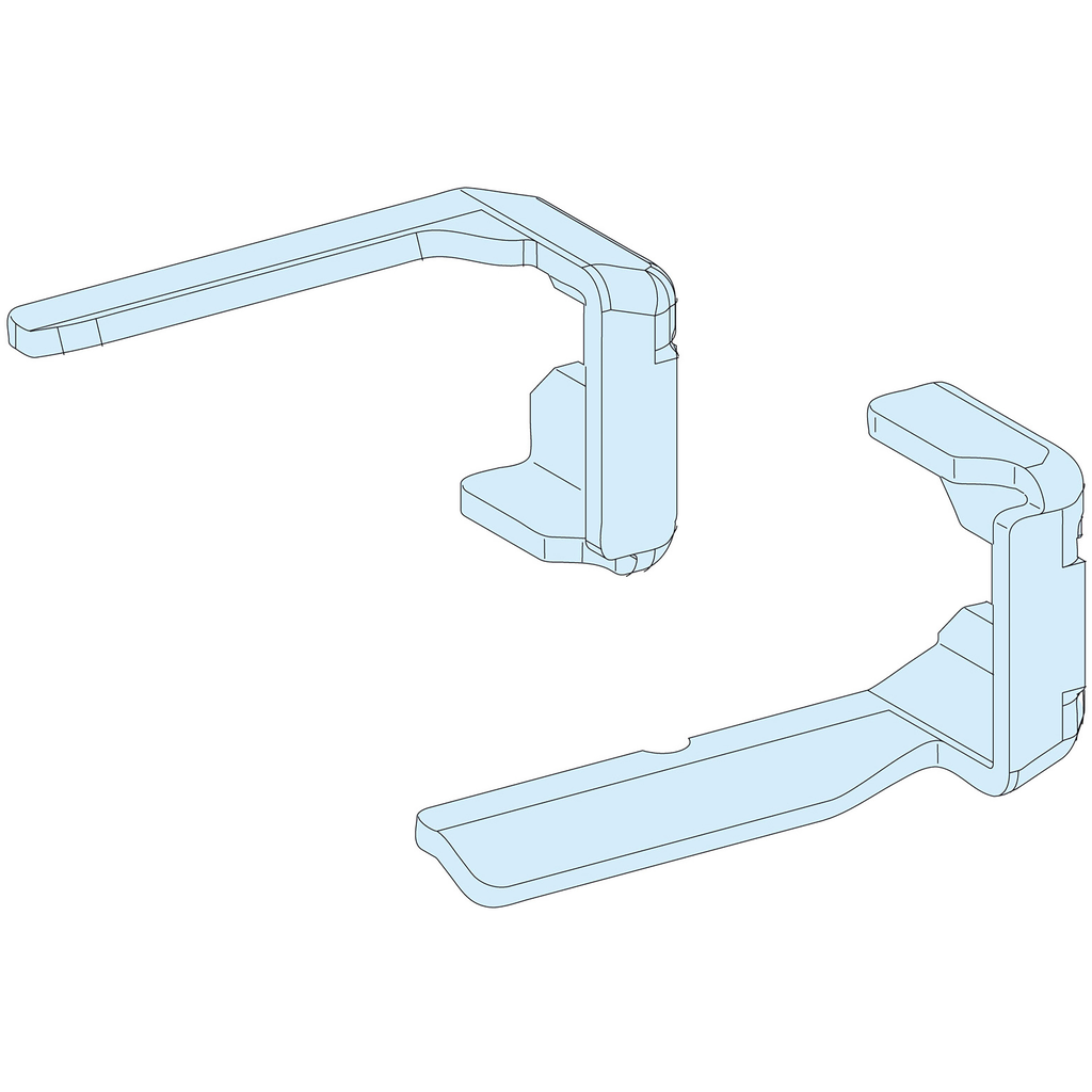 PrismaSeT P - Kit butée cadre support plastron