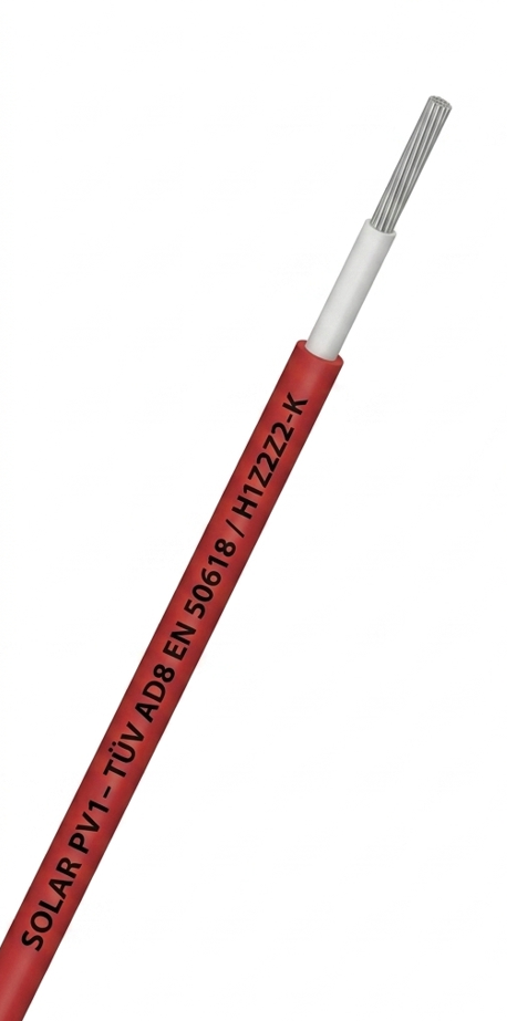 SOLAR H1Z2Z2-K AD8 TUV 1X6 ROUGE T500