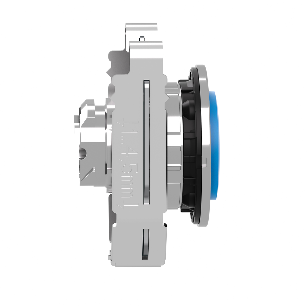 Harmony XB4 - tête bouton poussoir lum DEL - flush - dépassant - bleu