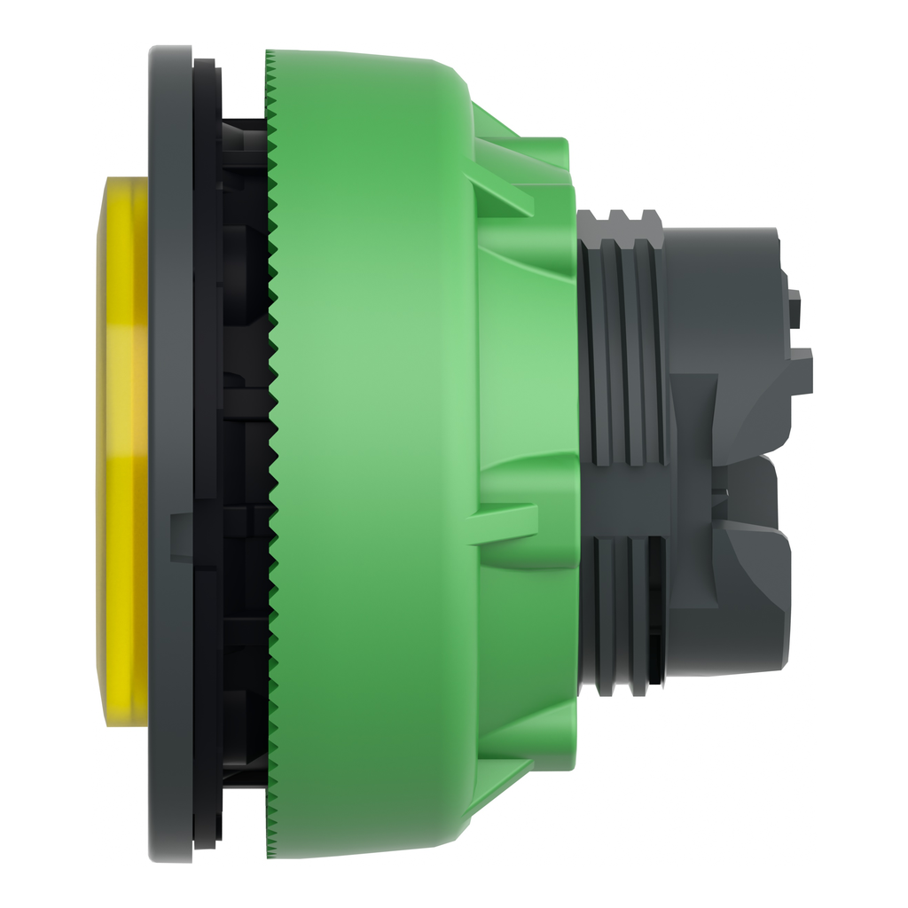 Harmony XB5 - tête bouton poussoir lum DEL - flush - dépassant - jaune