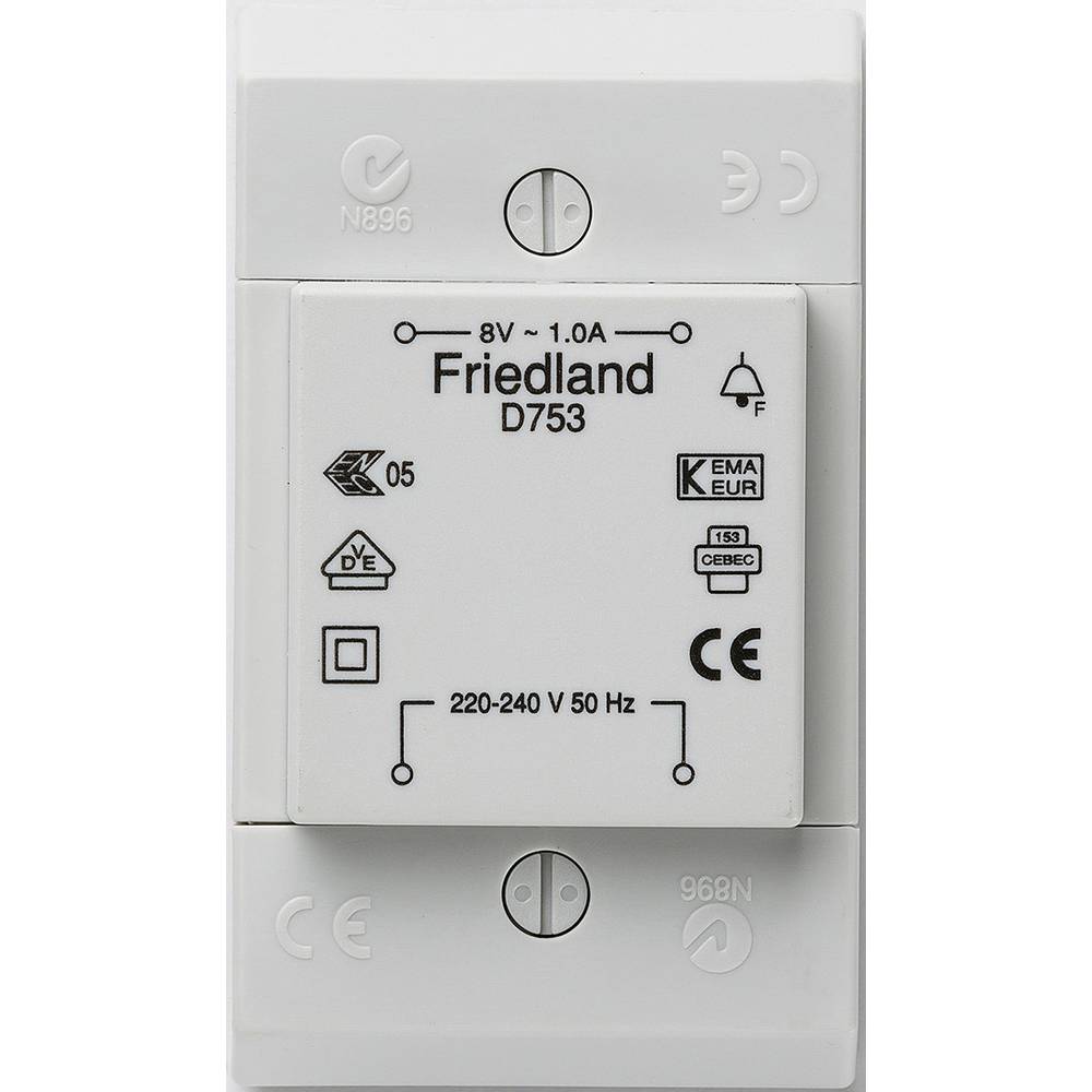 Honeywell Home transfo 8v - 1a - saillie