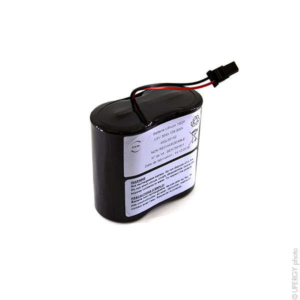 Pack(s) Batterie lithium 2x D SL2780 1S2P ST1 3.6V 38Ah MOLEX