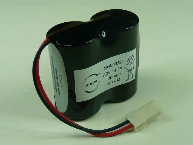 Pack(s) Batterie lithium 2x D 2S1P ST1 7.2V 14.5Ah AMP