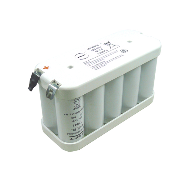 Pack(s) Batterie Nicd 10x F VRE 10S1P ST2 12V 8Ah T2