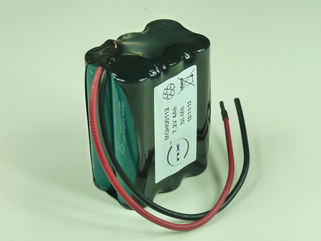 Pack(s) Batterie Nimh 6x 4/3A 6S1P ST2 7.2V 3.8Ah F150