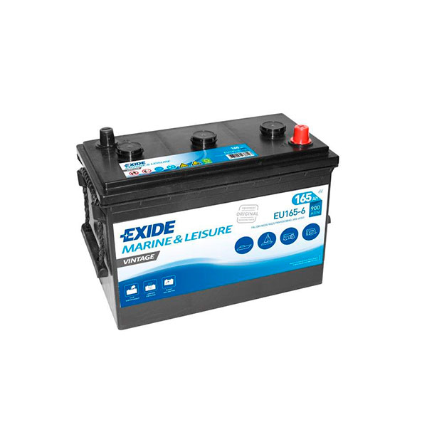 Batterie(s) Batterie bateau EXIDE Vintage EU165-6 6V 165Ah