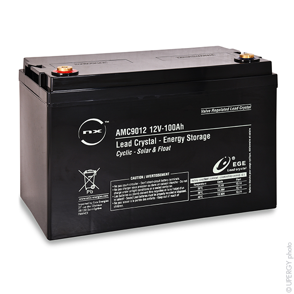 Batterie(s) Batterie lead crystal 6-CNFJ-100 12V 100Ah M8-F