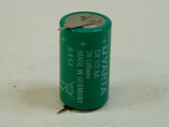 Pile(s) Pile lithium CR1/2AA 3V 950mAh P2