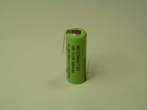 Accumulateur(s) Accus Nimh industriels 2/3AAA 1.2V 300mAh HBL