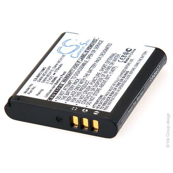 Blister(s) x 1 Batterie appareil photo - caméra 3.7V 770mAh