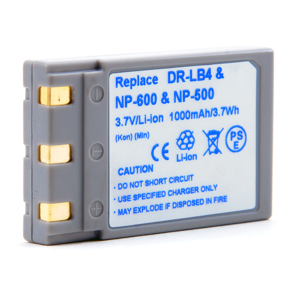 Batterie(s) Batterie appareil photo - caméra 3.7V 850mAh