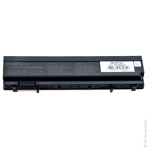 Batterie(s) Batterie ordinateur portable 11.1V 5200mAh