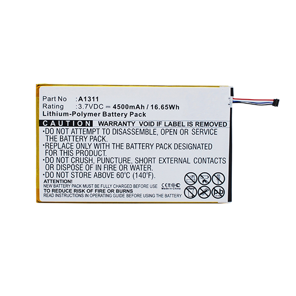 Batterie(s) Batterie tablette 3.7V 4500mAh