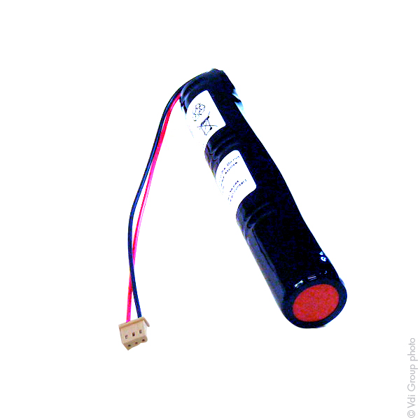 Pack(s) Batterie eclairage secours 3x SC 3S1P HT ST4 F150 3.6V 1.6Ah MOLEX