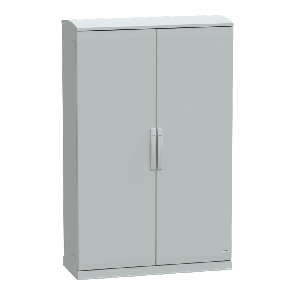 PanelSeT - Armoire polyester socle + toit 1500x1000x420- IP44 Ral 7035