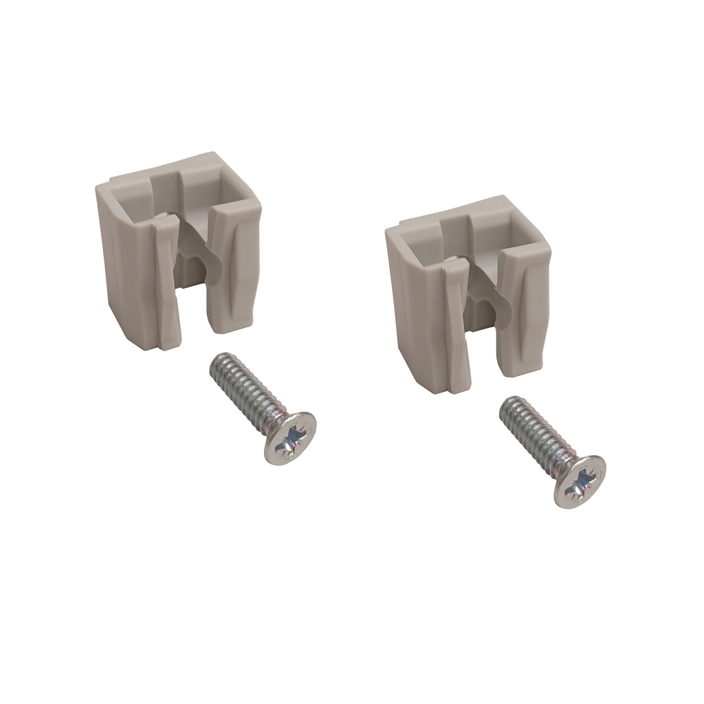 PanelSeT - Jeu de 2 gâches pour armoire polyester PLA 2 portes Ral 7035