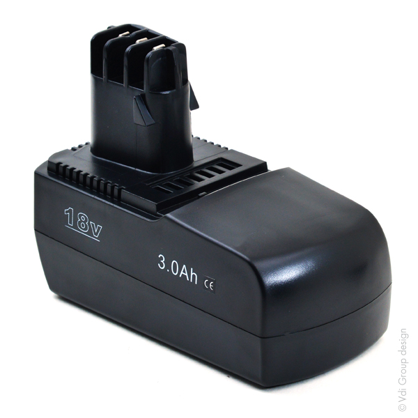 Batterie(s) Batterie outillage électroportatif compatible Metabo 18V 3Ah