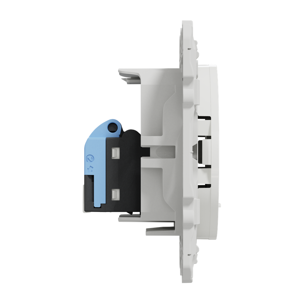 Odace 2011 - prise RJ45 cat.6 UTP - grade 1 à 2 - à vis - blanc
