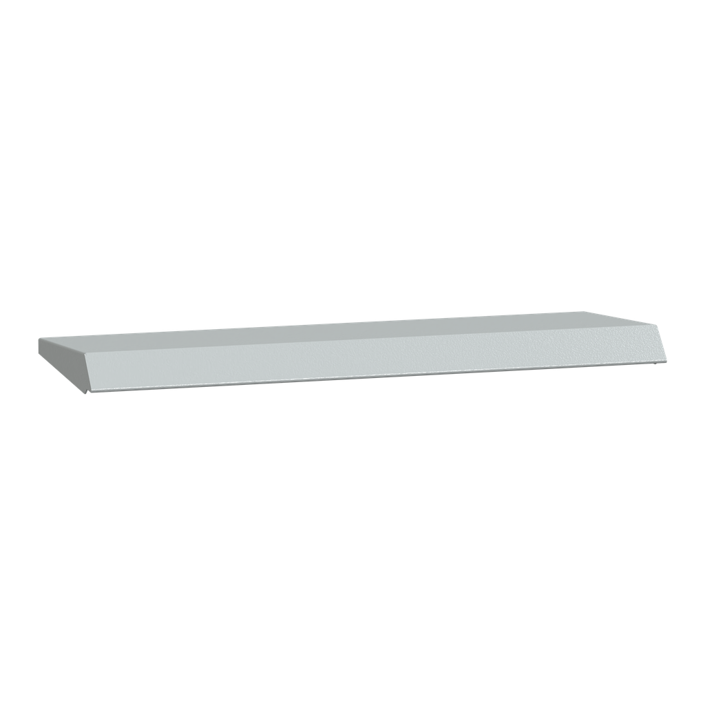 PanelSeT Accessoires - auvent - acier galvanisé - pour coffret L600xP250mm