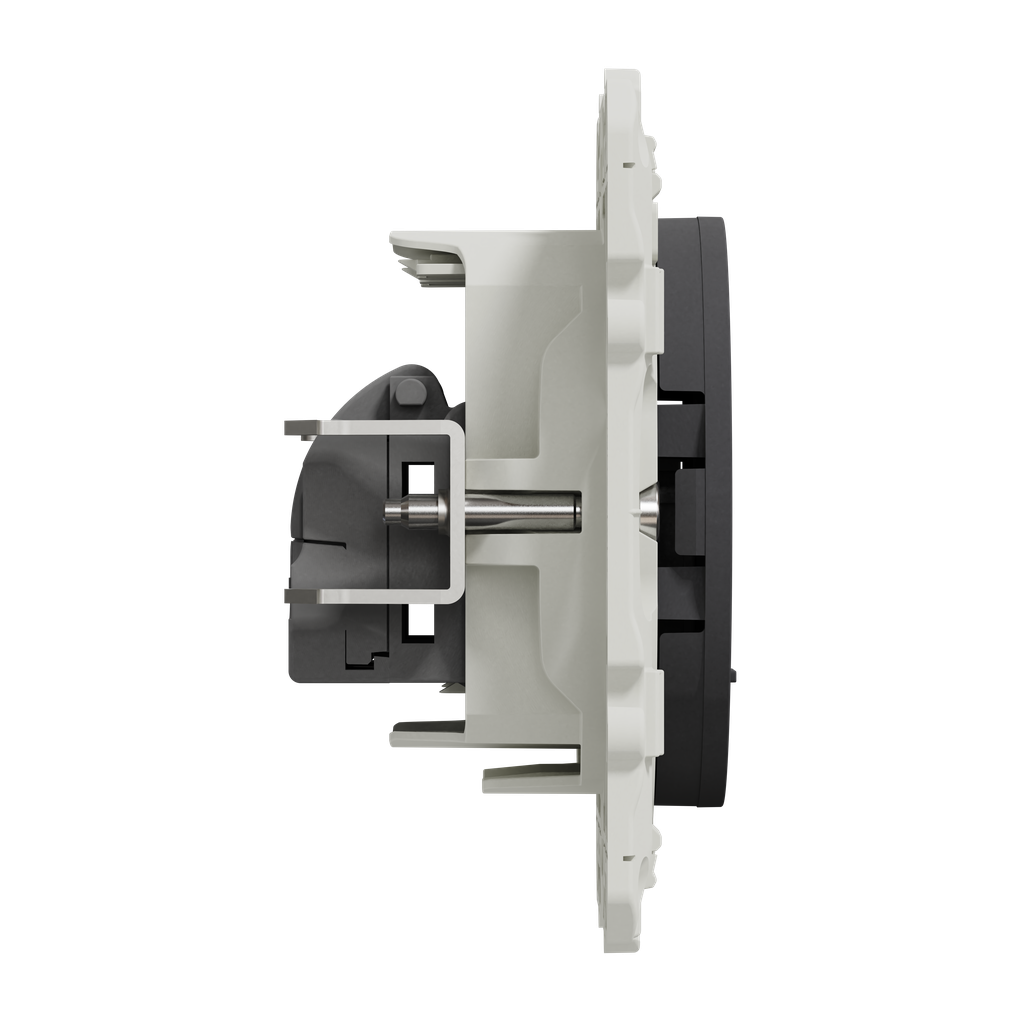 Odace 2011 - prise double RJ45 cat.6 STP - grade 2TV min à grade 3TV - anthr