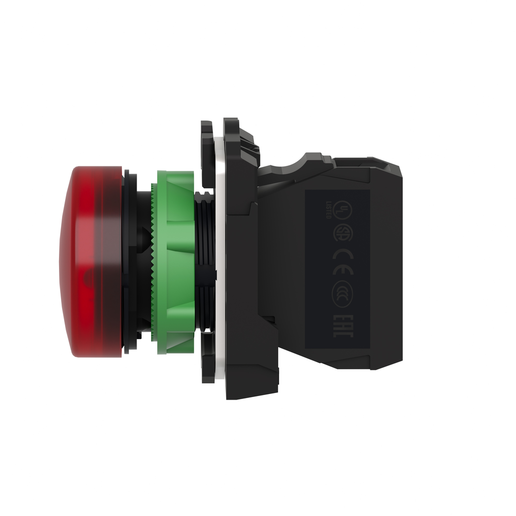 Harmony XB5 - voyant lumineux DEL - Ø22 - rouge - 120V - vis étrier