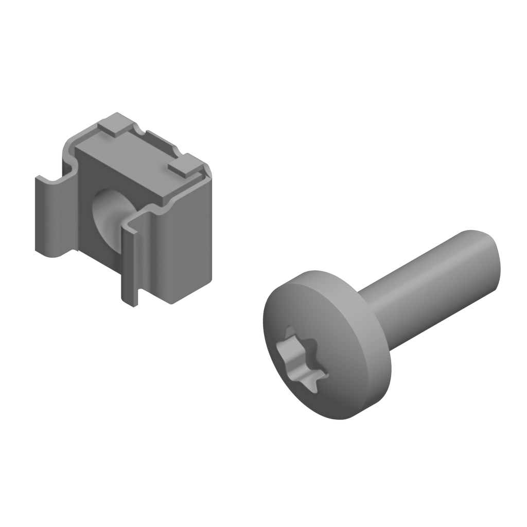 PanelSeT - écrou à cage M6 - trou 8,5mm - compatible baie VDI Actassi