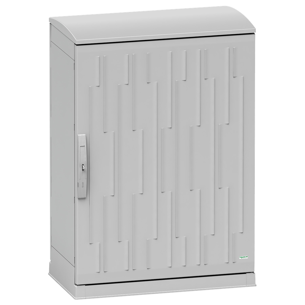 PanelSeT - Armoire PLA Out.HD porte anti-affichage IP55 - H1093xL500xP420mm