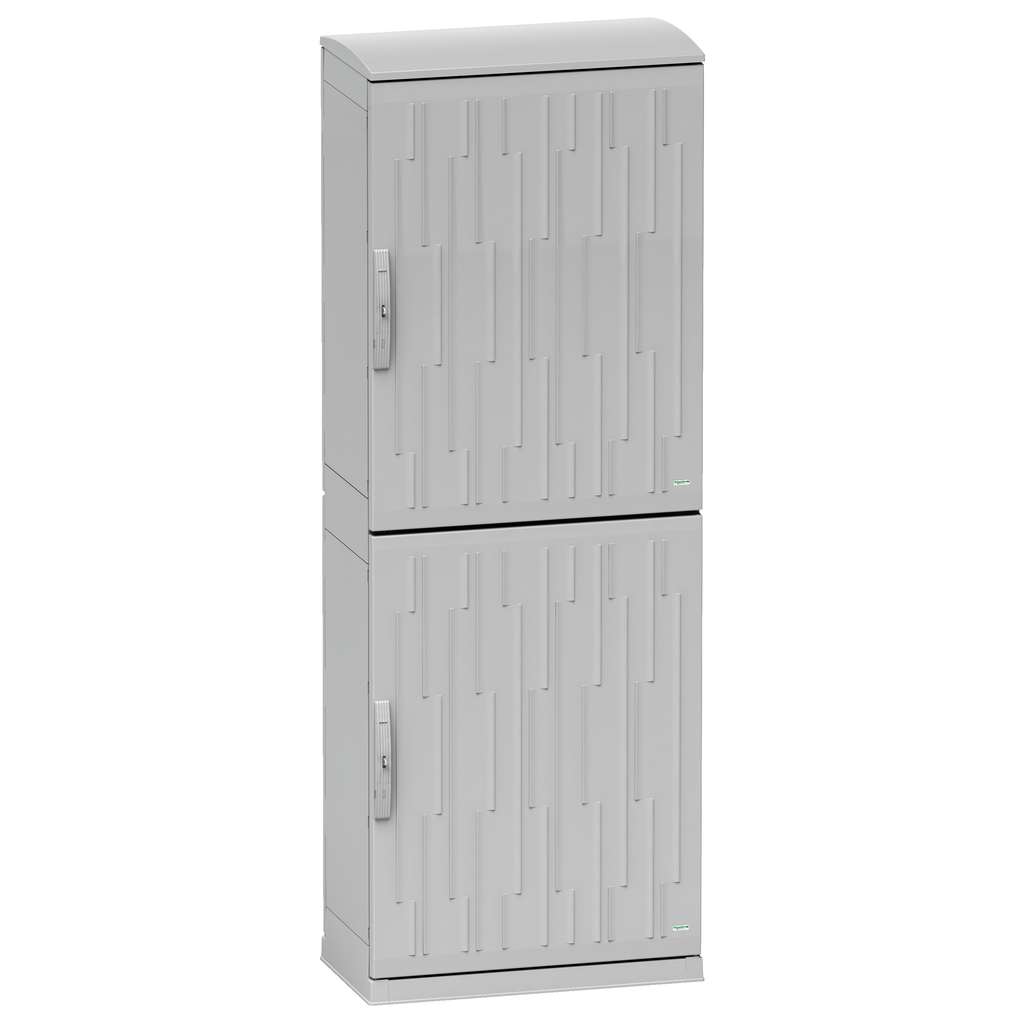 PanelSeT - Armoire PLA Out.HD porte anti-affichage IP55 - H2093xL750xP420mm