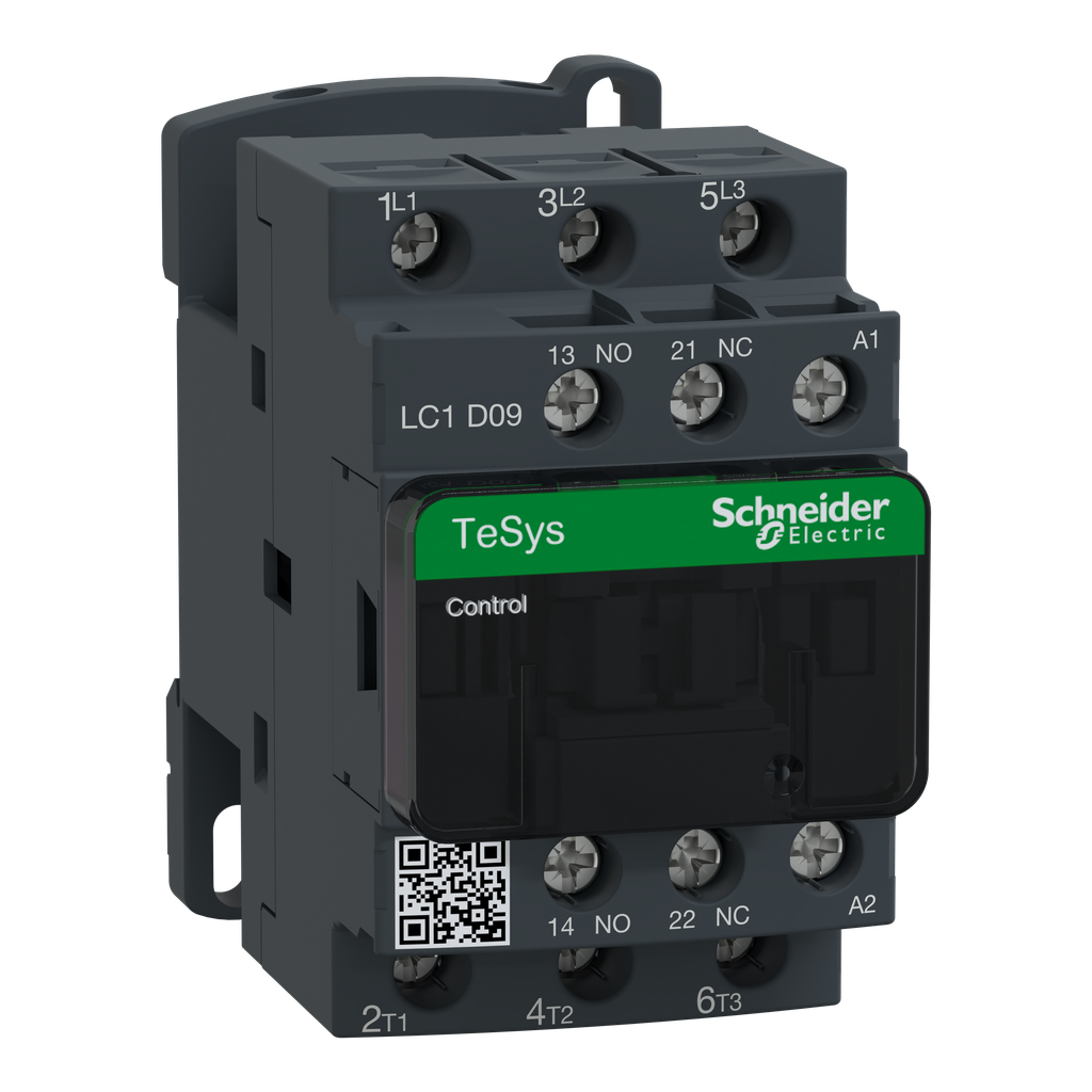 contacteur CONT 9A 1F plus 1O 24V 50 60