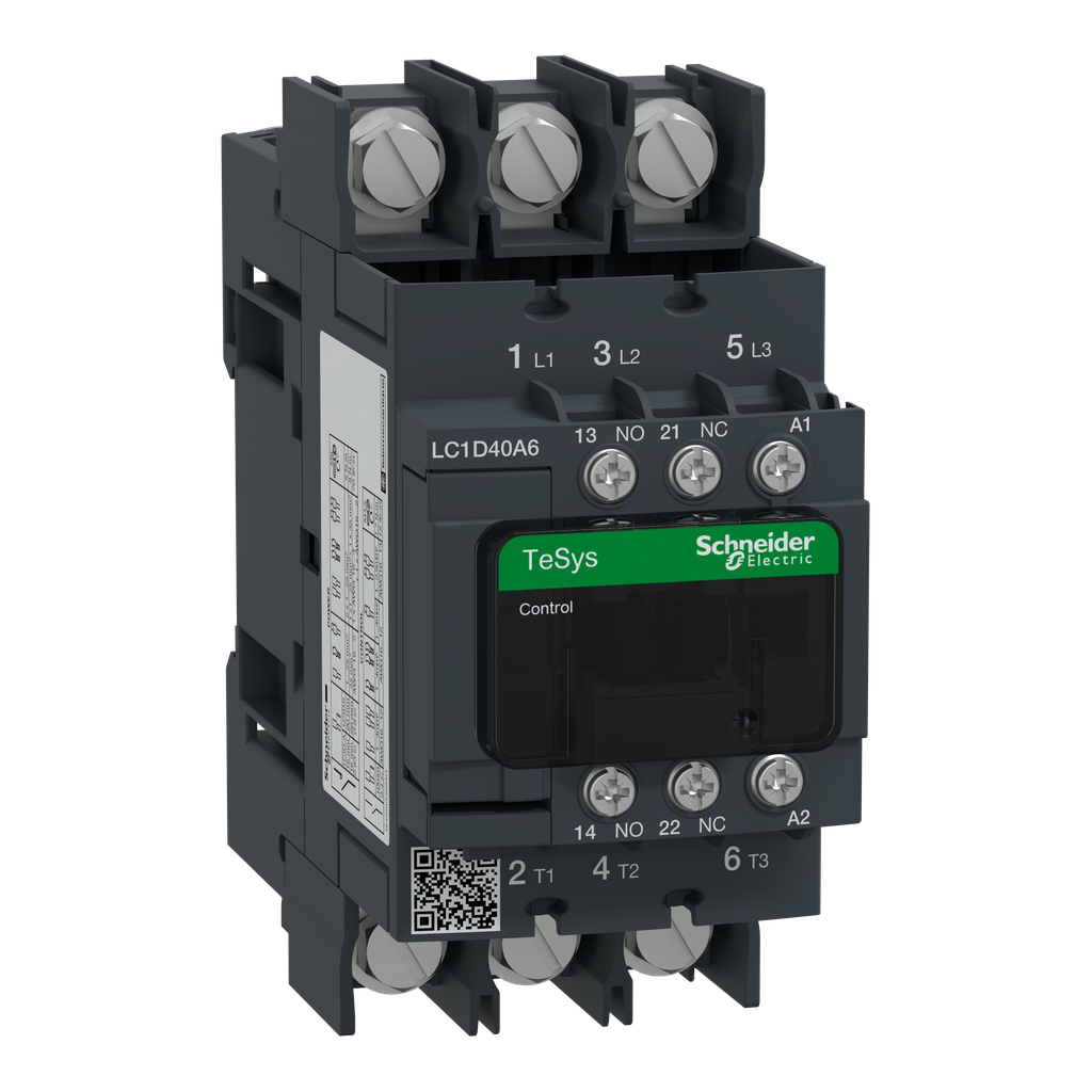 TeSys LC1D - contacteur - 3P - AC-3 440V - 40A - bobine 220Vca