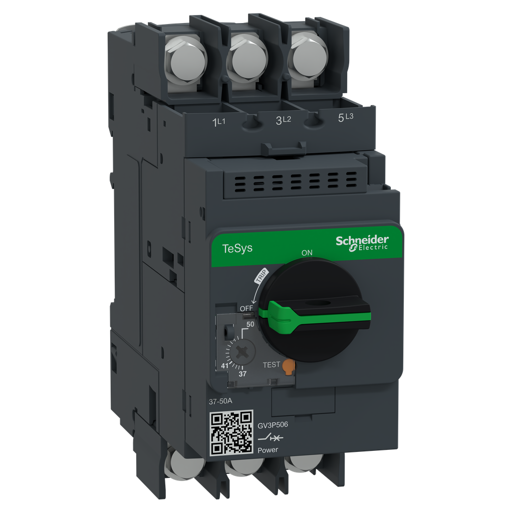 TeSys GV - Disjoncteur moteur 50a cosses fermees