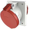 Prise a enc. 63A 4P 6h 400V IP44