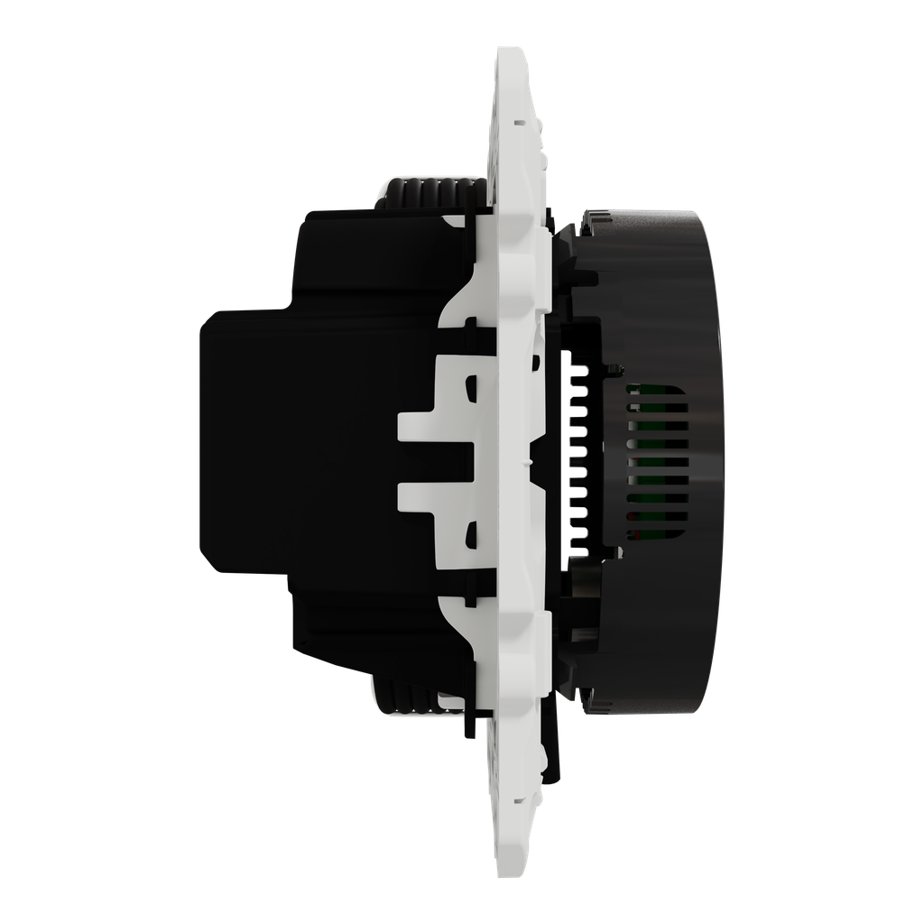 Odace 2011 - thermostat fil pilote à ecran tactile noir